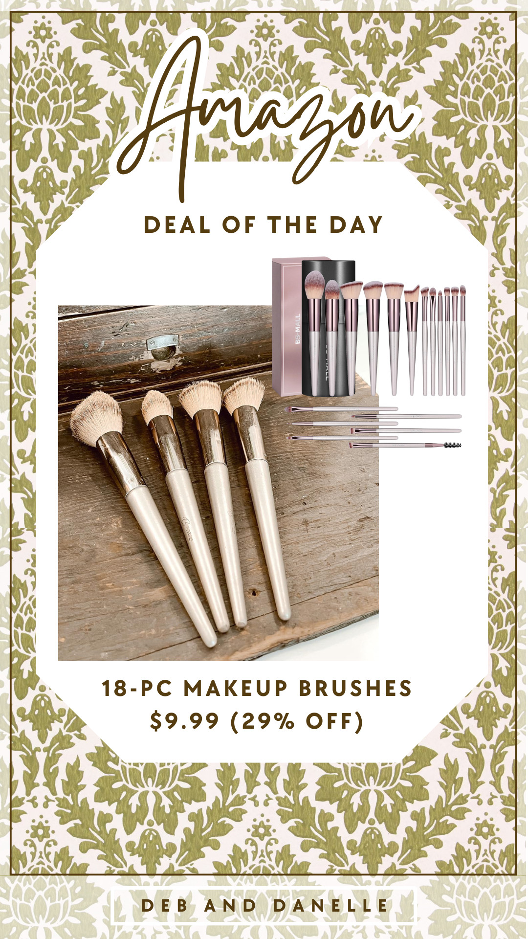 Deal of the Day: my 18-piece makeup brush set is currently on sale for under $10 on @Amazon! These are my favorite everyday brushes.  

 #LTKselfcare #LTKSaleAlert #LTKBeauty