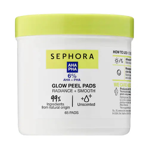 SEPHORA COLLECTIONGlow Peel Pads with AHA + PHA | Sephora (US)