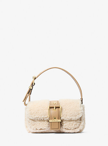 Colby Extra-Small Shearling Shoulder Bag | Michael Kors US