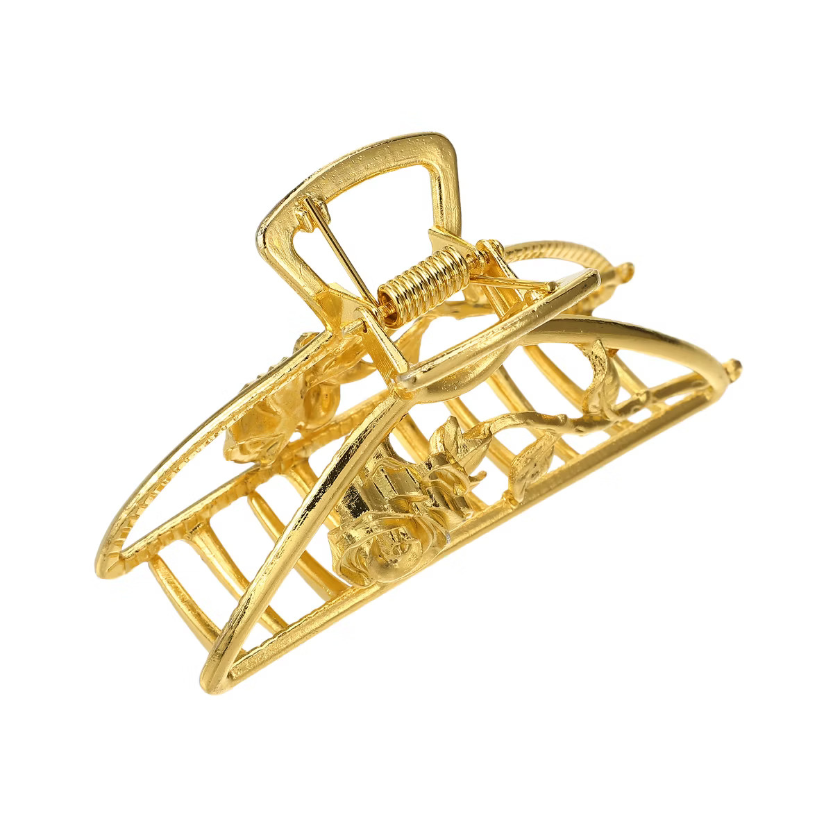 Unique Bargains Women's Rose Flower Style Metal Large Hair Clips 1 Pc | Target