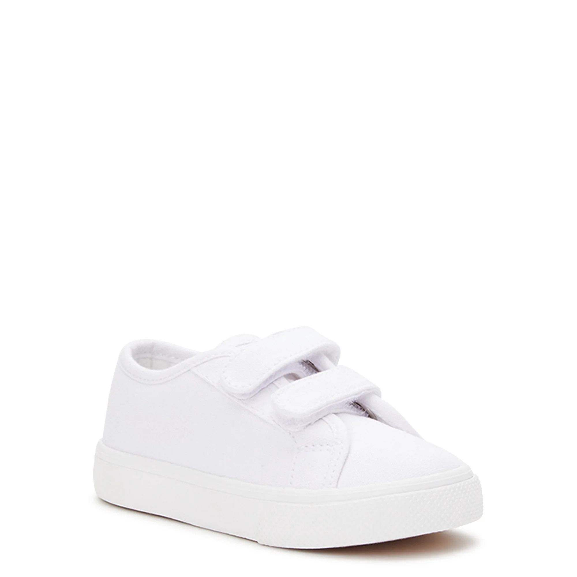 Wonder Nation Toddler Girl Canvas Skate Sneakers, Sizes 5-12 | Walmart (US)