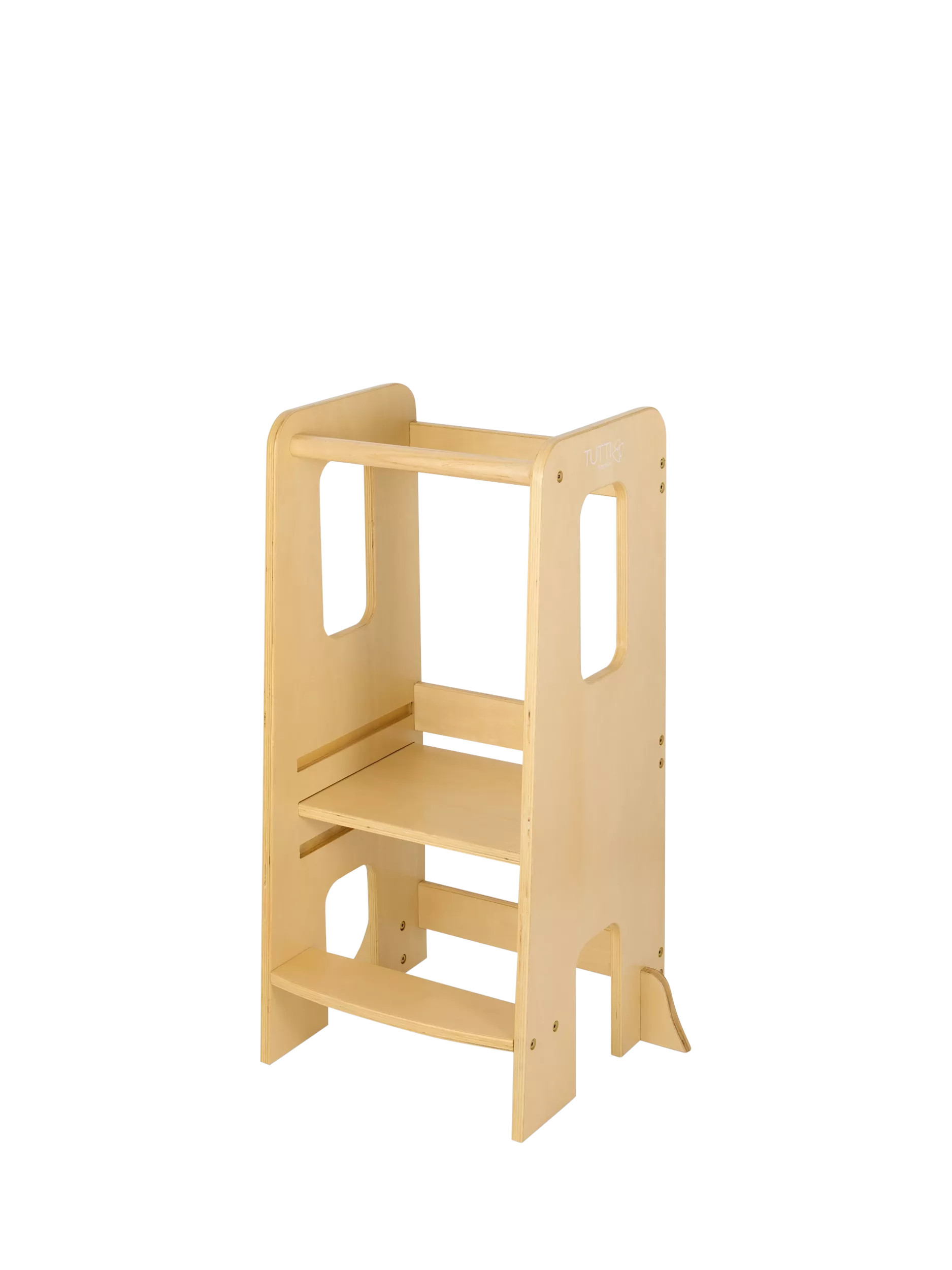 Tutti Bambini Helping Hands Montessori Toddler Learning Tower, Natural | John Lewis (UK)