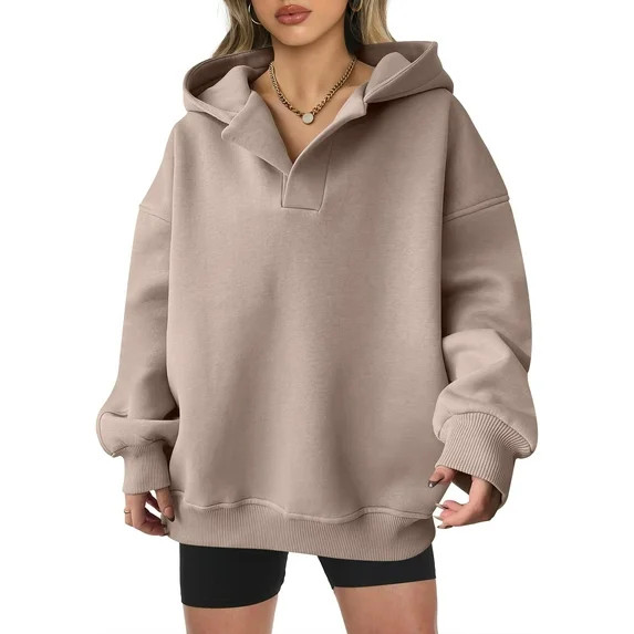 Luniro Hoodies for Women Oversized Pullover Sweatshirts Fall Winter Trendy Fashion Clothes | Walmart (US)