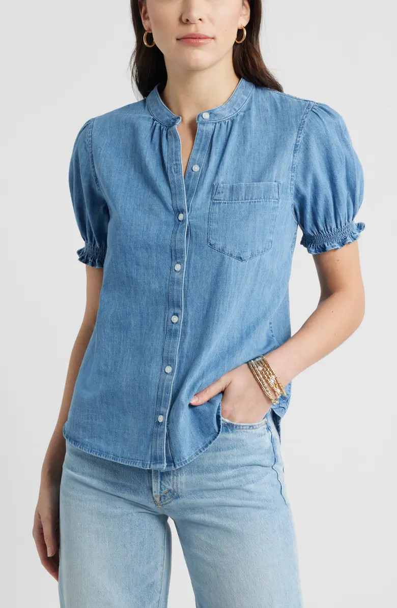 Chambray Button-Up Shirt | Nordstrom