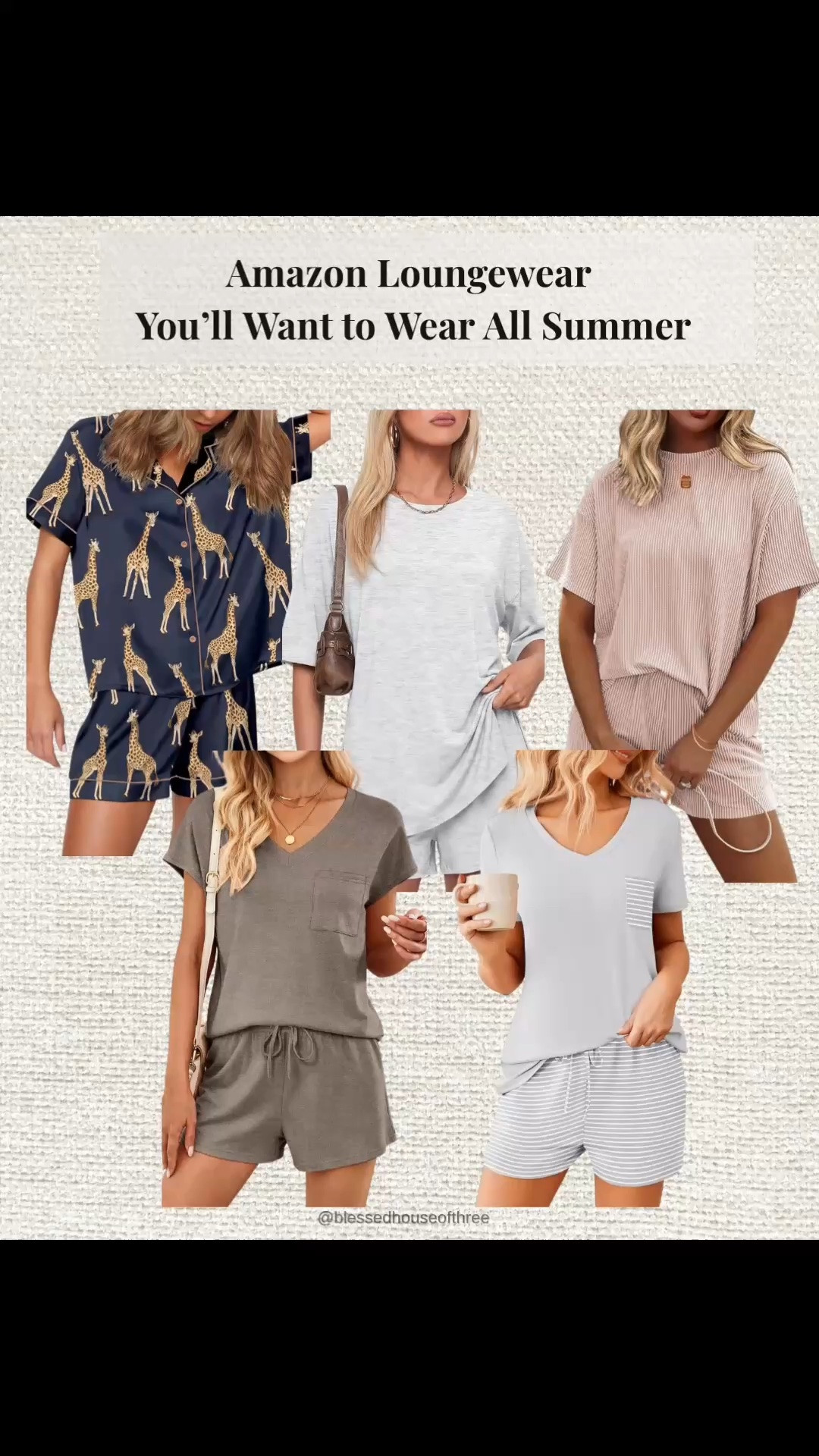 The Amazon loungewear you’ll be reaching for on repeat this season. These comfortable matching lounge sets are perfect for relaxing at home, travel days, slow mornings, working from home, or running errands while still looking put together. From lightweight summer lounge sets to cozy pajama sets and soft everyday essentials, these Amazon fashion finds are affordable, comfortable, and easy to wear all year long. If you’re building a comfortable capsule wardrobe or looking for the best Amazon clothing finds, these are all favorites worth checking out.

#LTKootd #LTKmomlife #LTKOver40