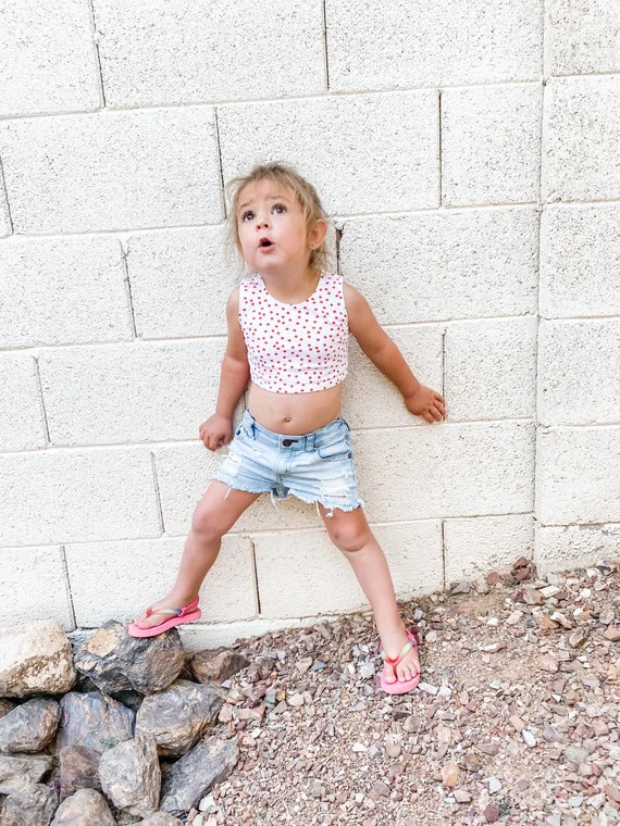 Dollface Shorts - baby shorts - baby shorties - baby girl shorties - baby jean shorts - baby cut ... | Etsy (US)