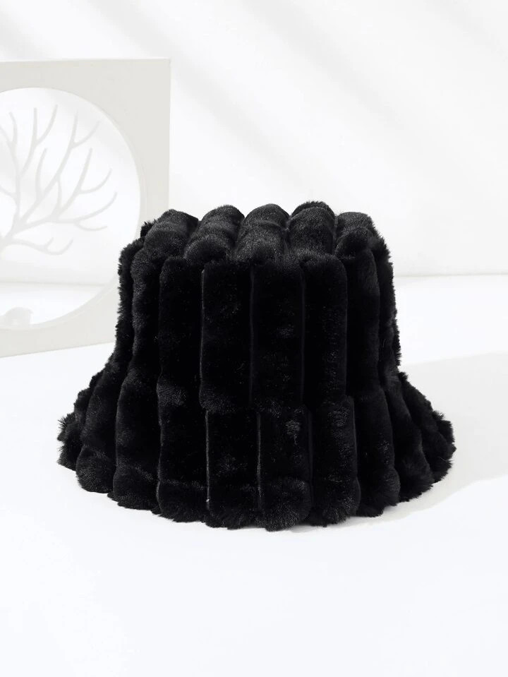 1pc Unisex Tie Dye Fleece Lined Winter Bucket Hat, Warm And Fashionable | SHEIN