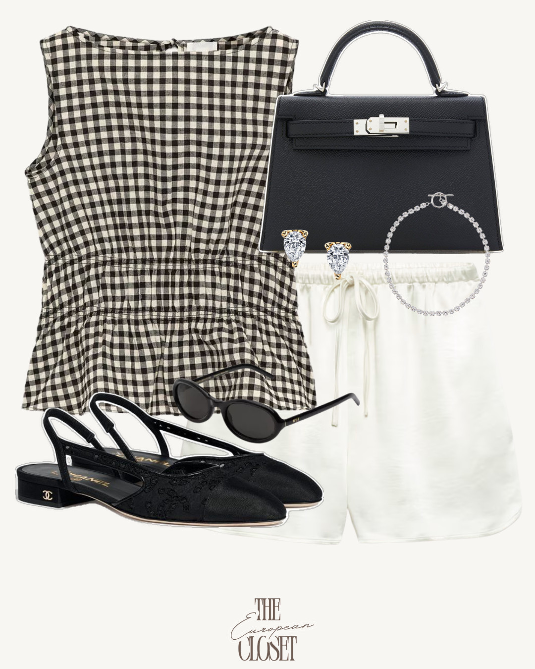 Satin Shorts outfit  

 #LTKSeasonal #LTKU #LTKTravel