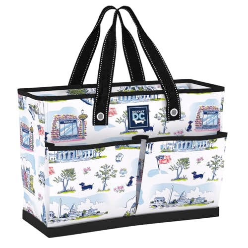 SCOUT BJ Bag - Large, Utility Tote Bag for Women, Nurses, Teachers and Moms with Zipper & 4 Exterior Pockets for Organizing. | Amazon (US)