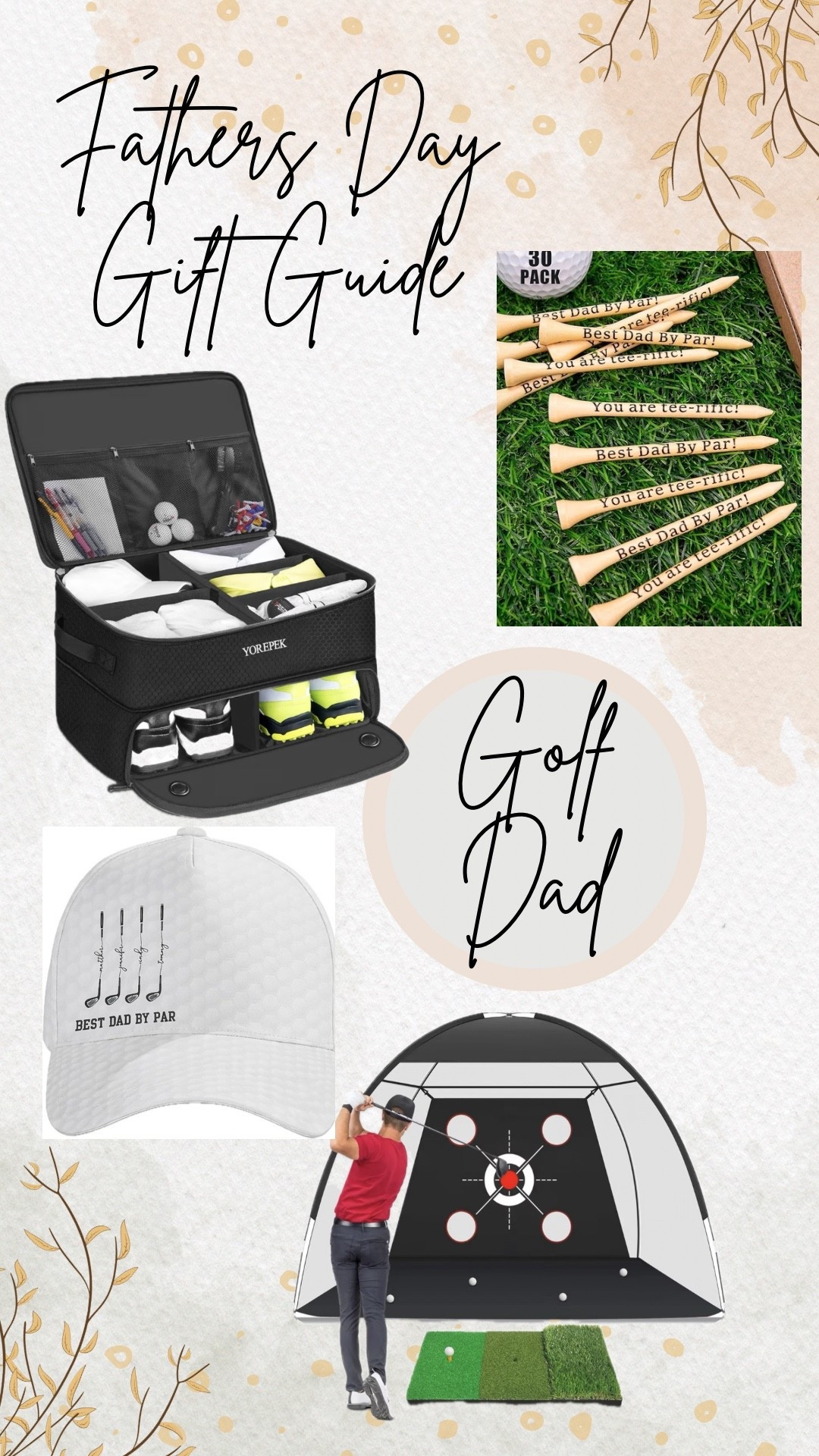 Father’s Day gift guide for the golf dad. ￼
