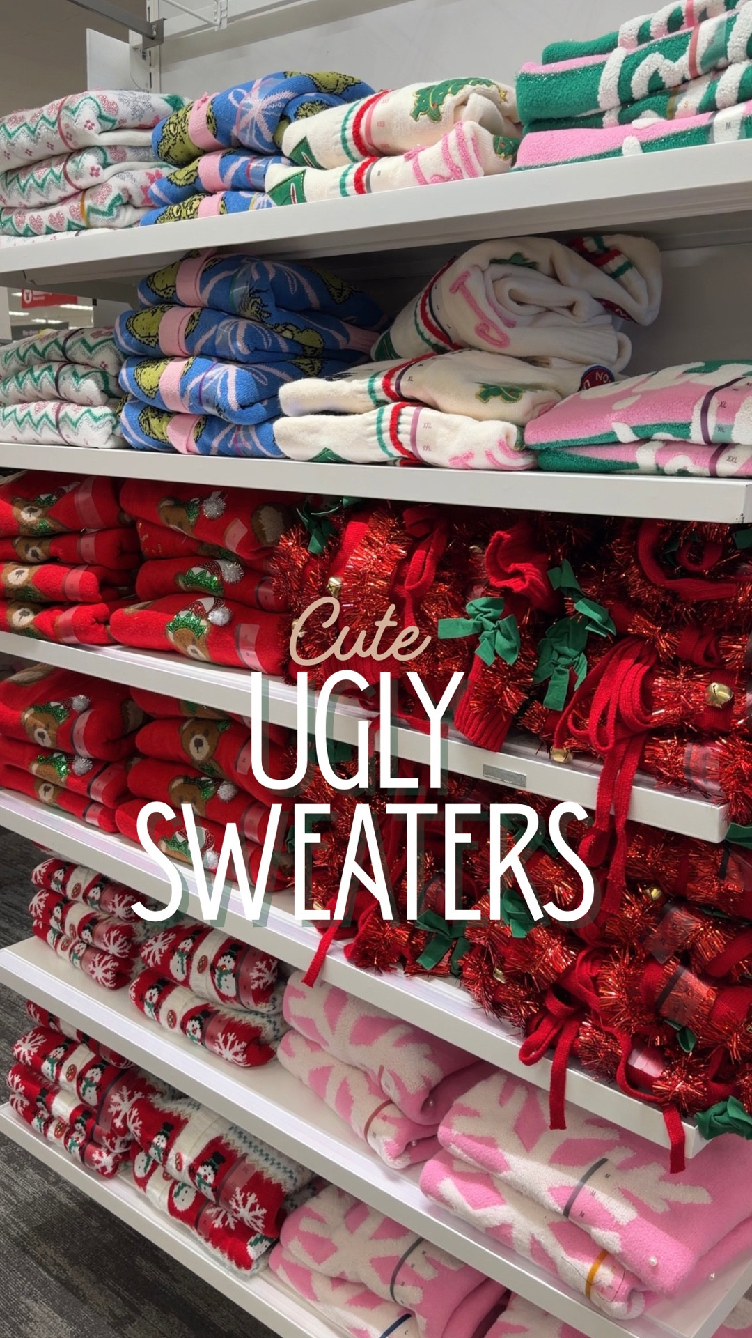 Ugly sweater outfits that are actually cute ✨

Ugly sweater party | Teddy bear sweater 
Grinch ugly sweater | holiday outfits | affordable | Christmas sweater 

#LTKStyleTip #LTKHoliday #LTKFindsUnder50