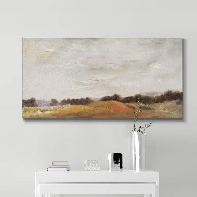 Fields Of Gold - Wrapped Canvas Print | Wayfair North America