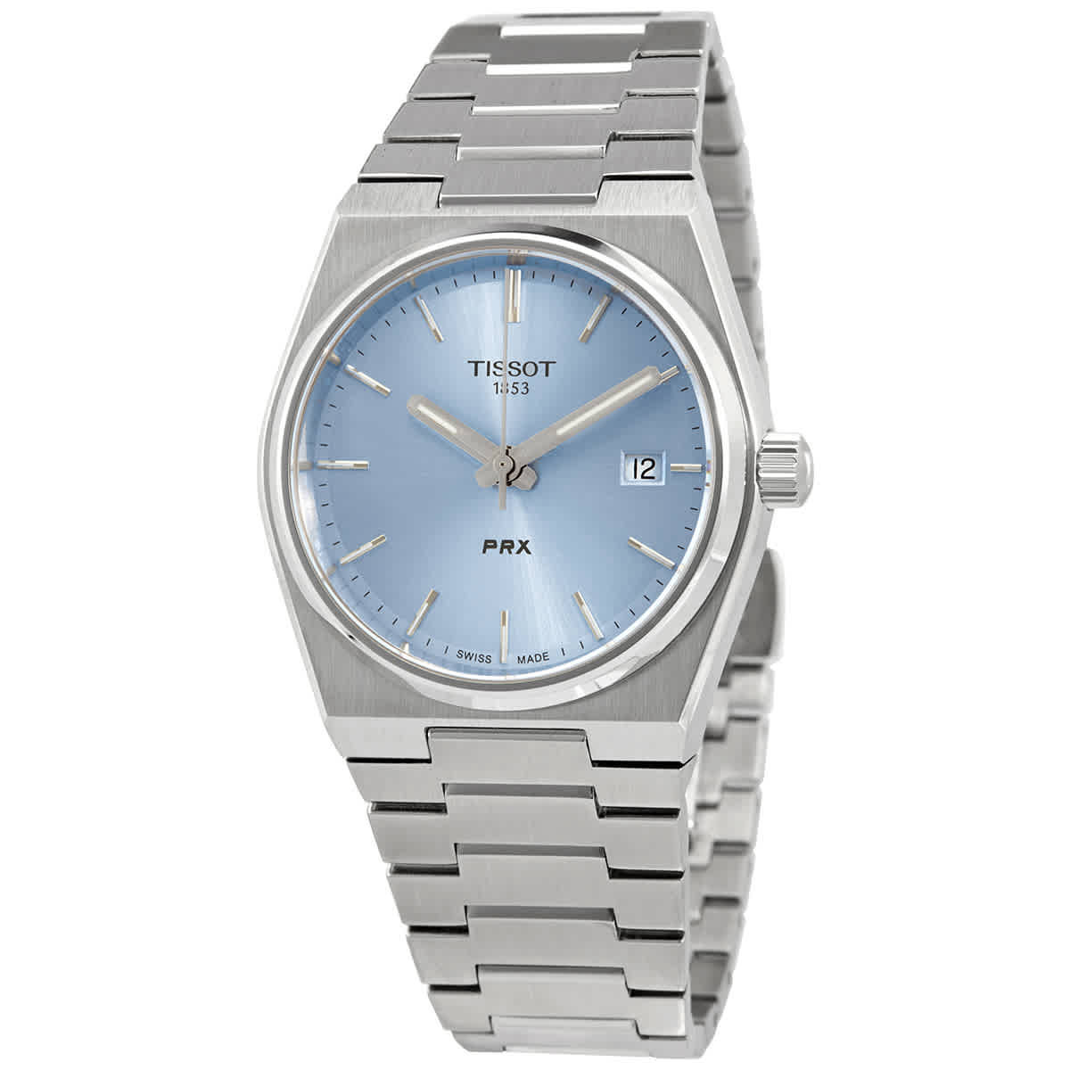 Tissot PRX 35 Quartz Blue Dial Ladies Watch T1372101135100 | Jomashop.com & JomaDeals.com