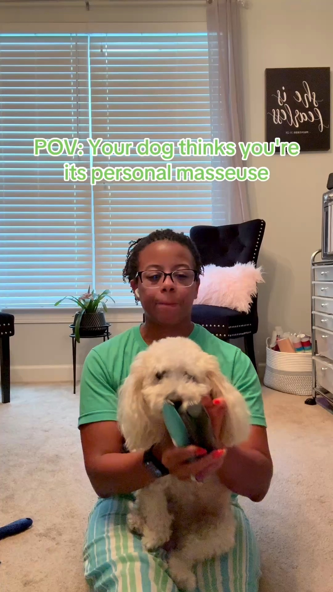 It's a pamper day for Kali! #myfurryfriend #dognailtrim #pawpaw #dogearwipes #dognailgrinder

#LTKdayinmylife #LTKHome #LTKActive