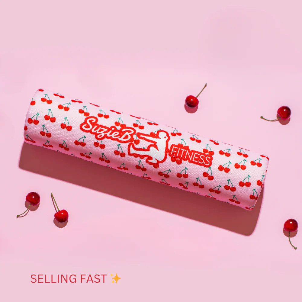 PRE - SALE CHERRY BAR PAD | SuzieB Fitness