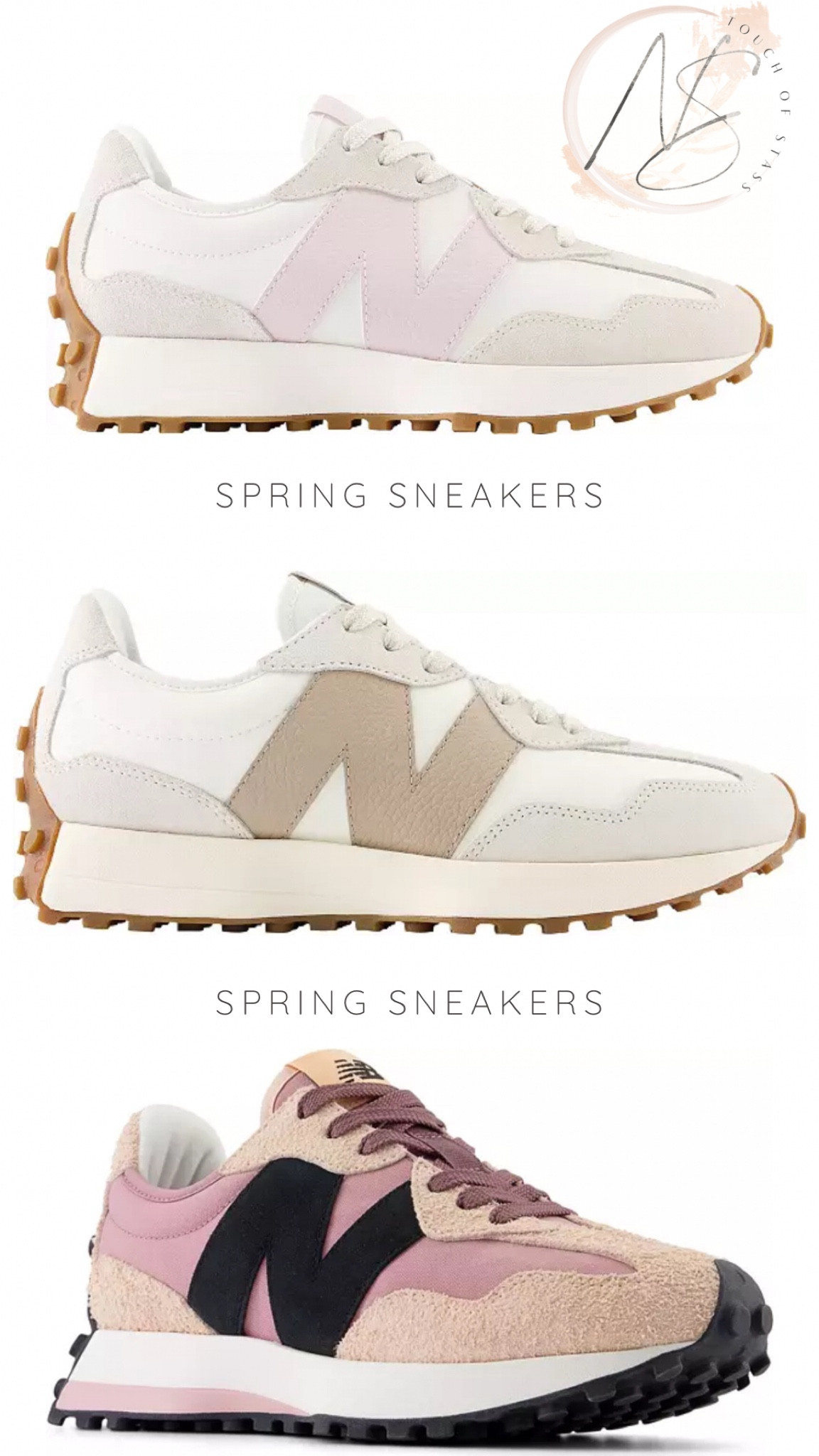New balance sneakers are my favorite in terms of style AND comfort. I just ordered the purple ones! And so did my bestie 💜
They run true to size if not just a touch big but not enough to size up. I have a wide foot, so maybe if you have a narrow foot size down...

#LTKfindsunder100 #LTKfitness #LTKshoecrush