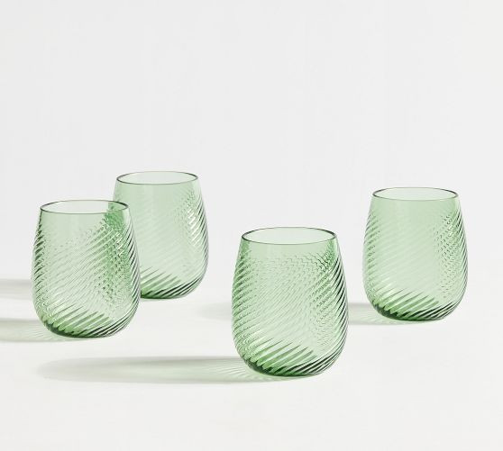 Monique Lhuillier Campania Tumblers | Pottery Barn (US)