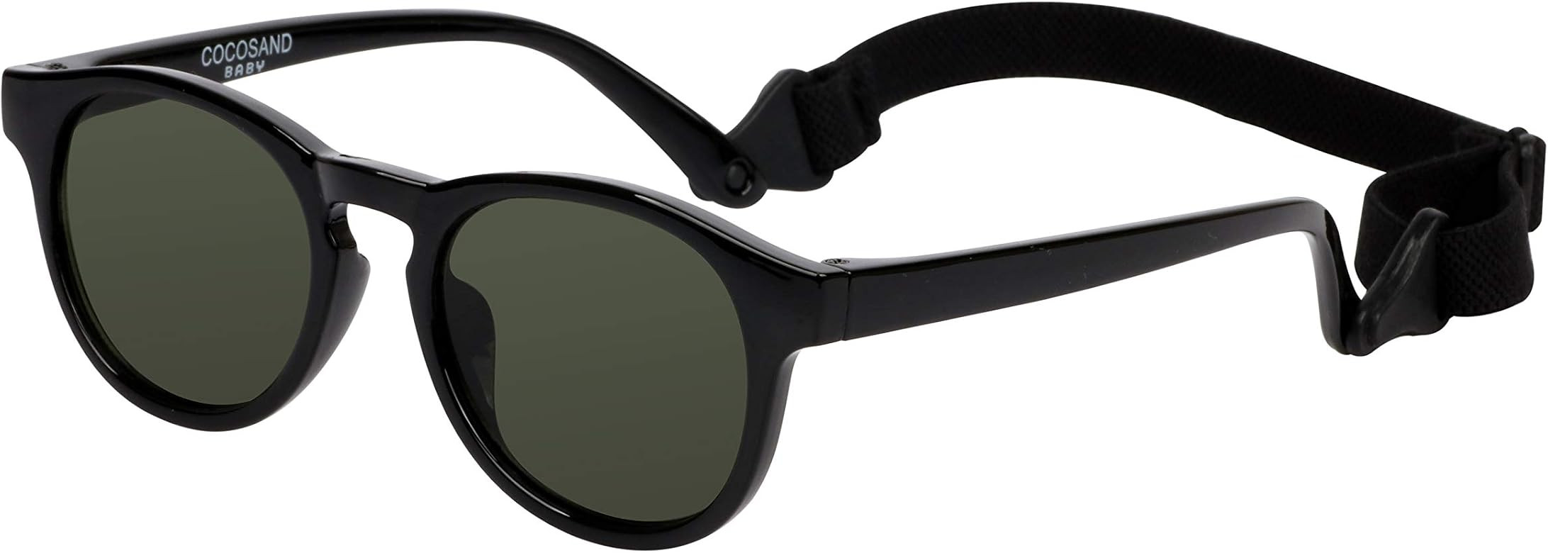 COCOSAND Baby Sunglasses with Strap Classic Retro Round UV400 Protection for Age 0-24months | Amazon (US)
