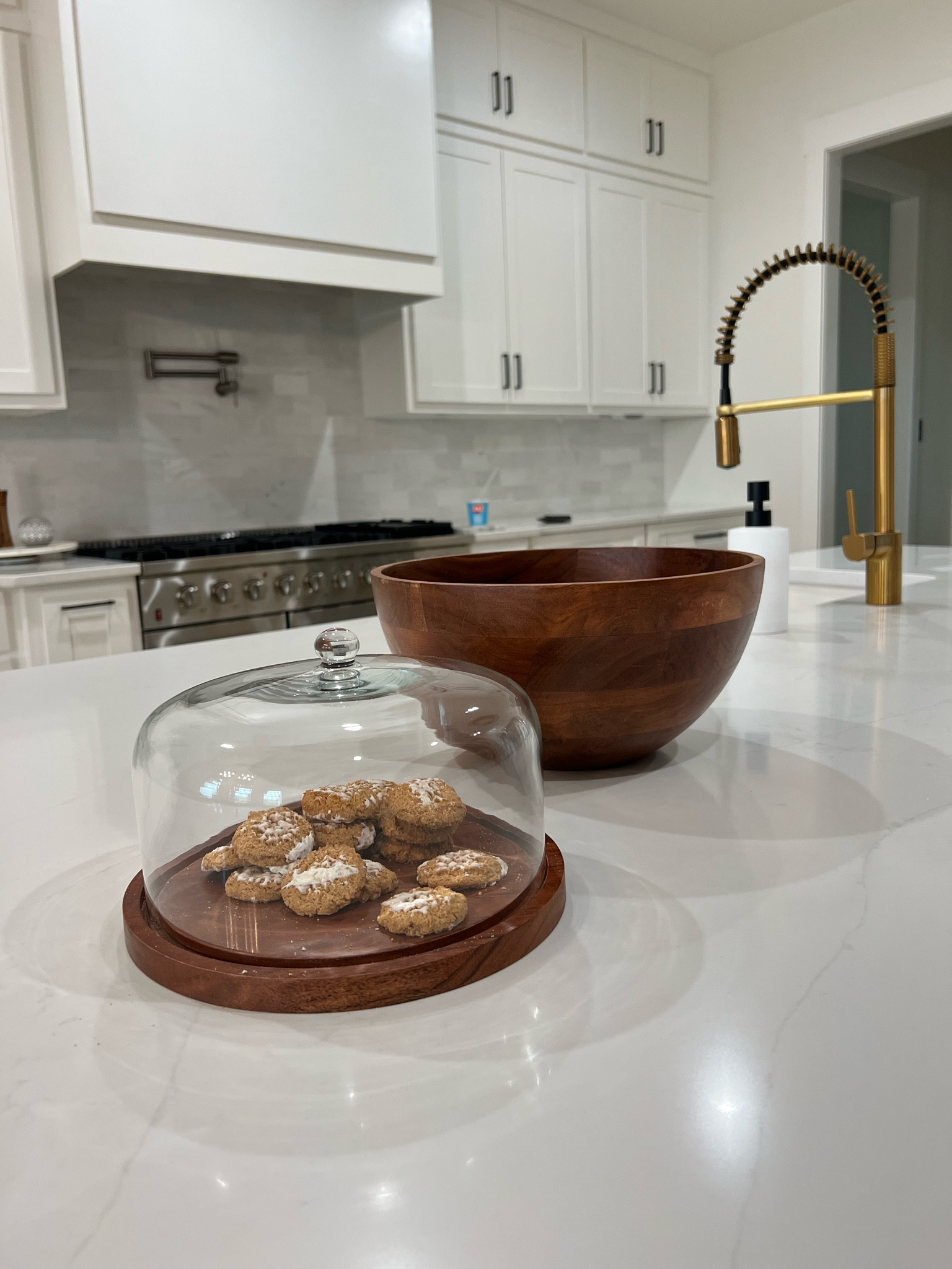 I always love to keep a little treat out on the counter. If you leave sweets out all the time- kids want them less. We don’t make them a huge deal & they  don’t become one! The bowl is always filled with fruit! 

#LTKhome #LTKFind #LTKunder50