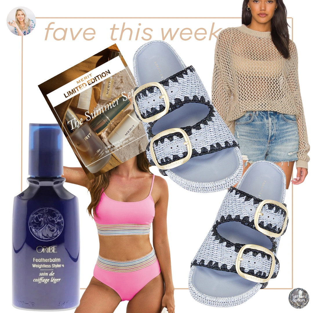 my fave 5 this week! 

from under $20 swimsuit to the best knit sweater and slides 🎉



#LTKSaleAlert #LTKSummerSales #LTKStyleTip