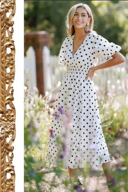 Polka dot dress

#LTKStyleTip #LTKFindsUnder100
