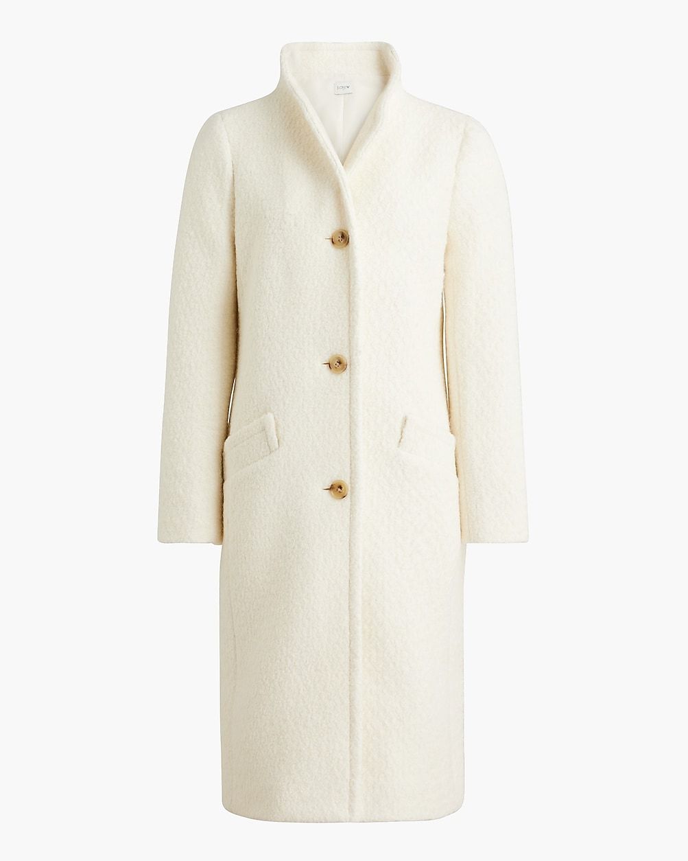 Petite textured wool-blend coat | J.Crew Factory