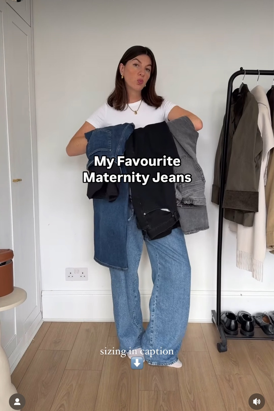 Maternity jeans haul

#LTKuk #LTKmaternity