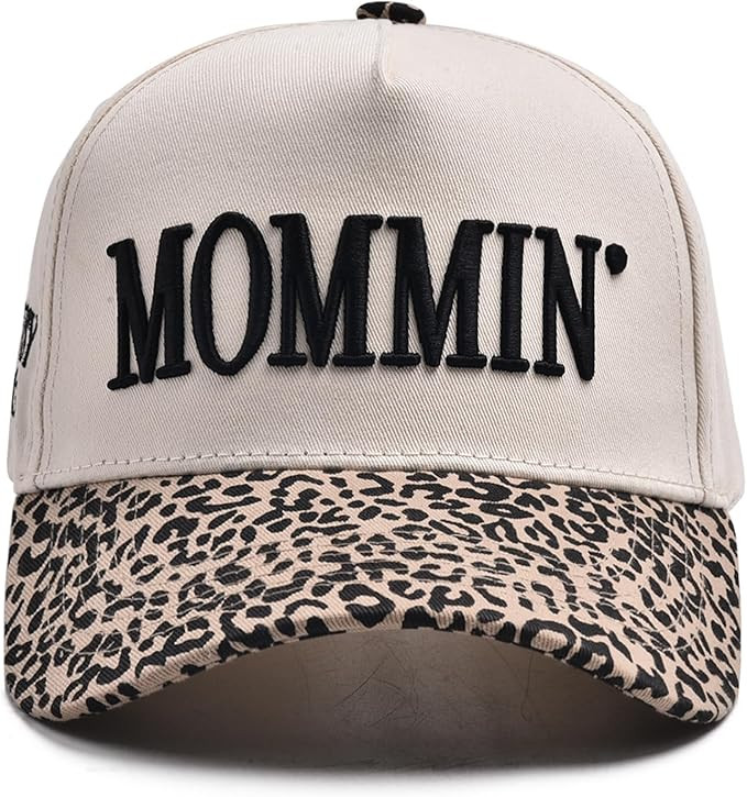 Mommin Trucker Hat | Vintage Two-Tone Women's Baseball Cap,with Mommin Embroidery Ponytail Fit,Ou... | Amazon (US)