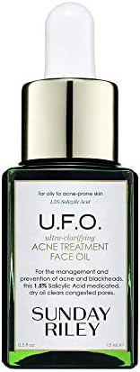 Amazon.com: Sunday Riley U.F.O. Ultra-Clarifying BHA Salicylic Acid and Tea Tree Acne Treatment F... | Amazon (US)