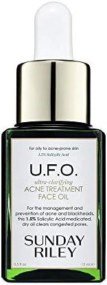 Sunday Riley U.F.O. Ultra-Clarifying Salicylic Acid and Tea Tree Acne Treatment Face Oil | Amazon (US)