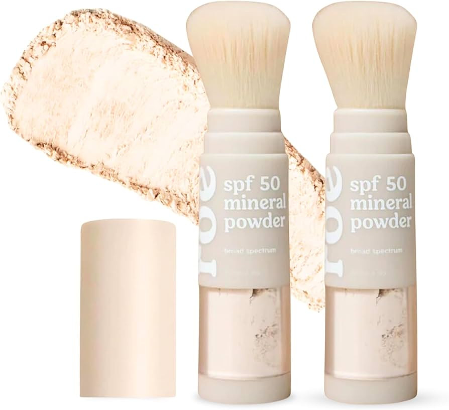 Roe Wellness- Kids SPF 50 Brush On Mineral Sunscreen Powder EWG Certified, Non-Toxic, Reef-Friend... | Amazon (US)
