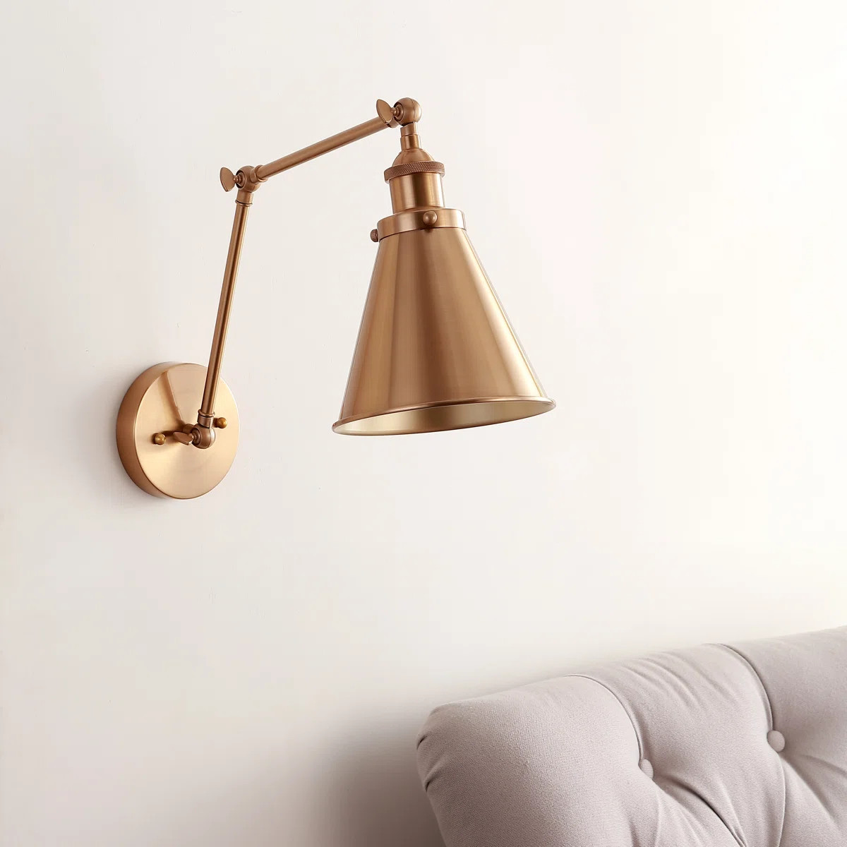 Kimberly Iron Swing Arm Sconce | Wayfair North America