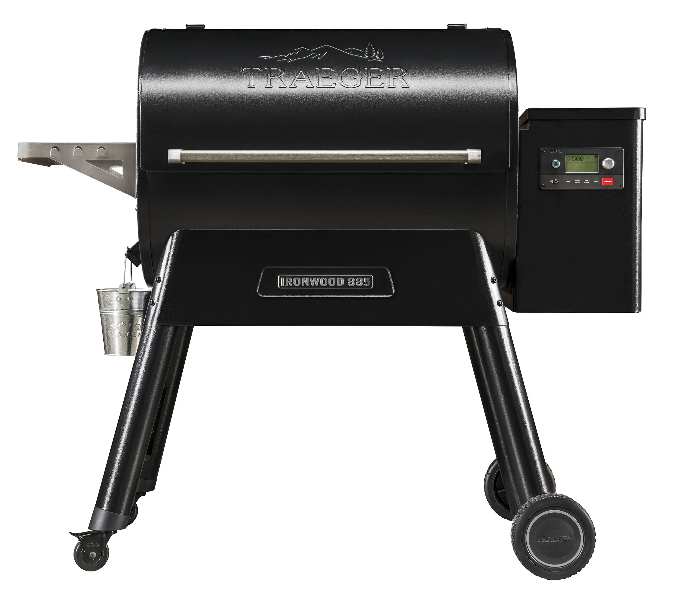 Traeger Ironwood 885 Wood Pellet Grill and Smoker, WiFi Pellet Smoker Grill with Super Smoke Mode... | Wayfair North America