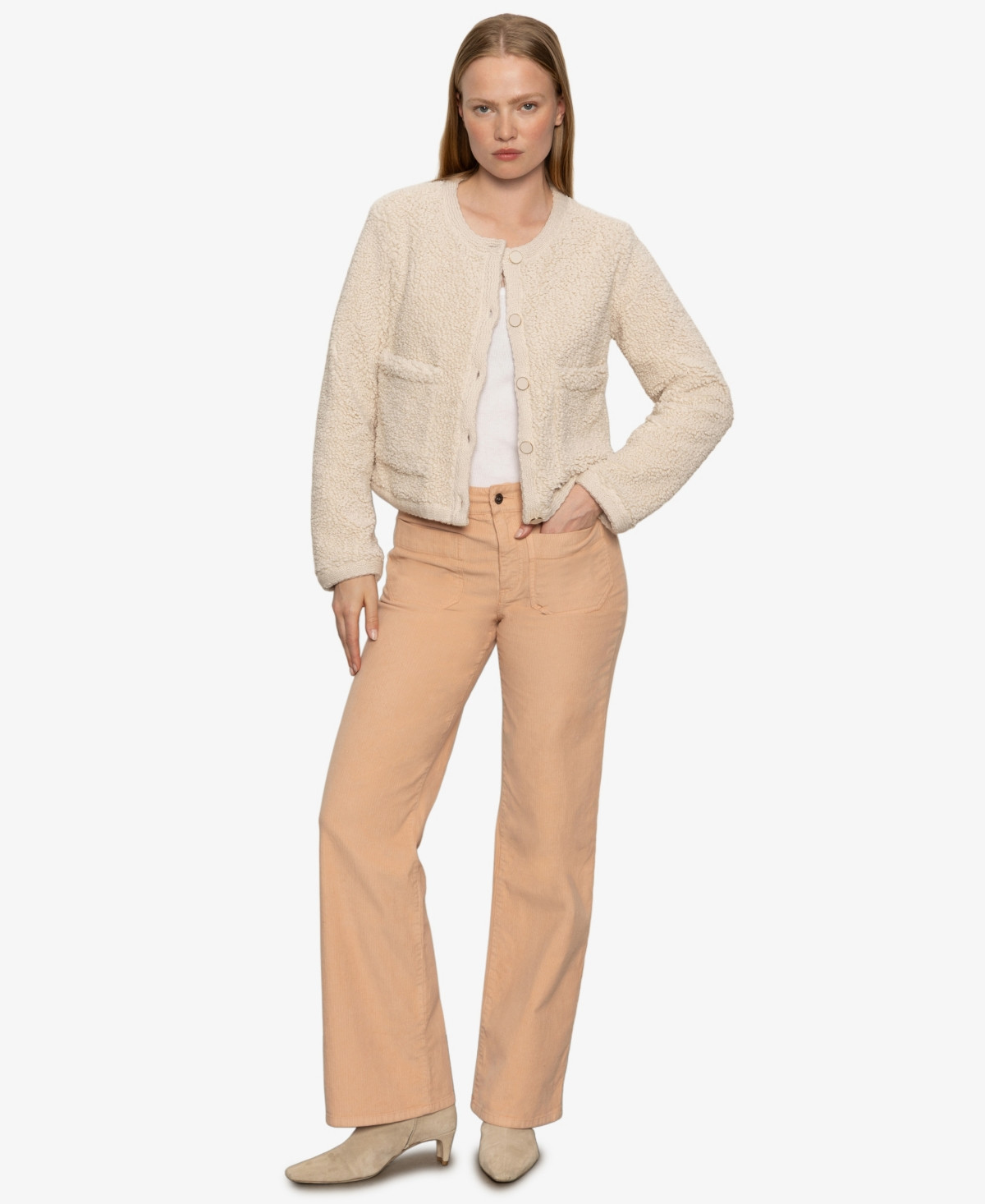 Sanctuary Women's Cuddle Up Cardi Jacket - Light Oat | Macy's