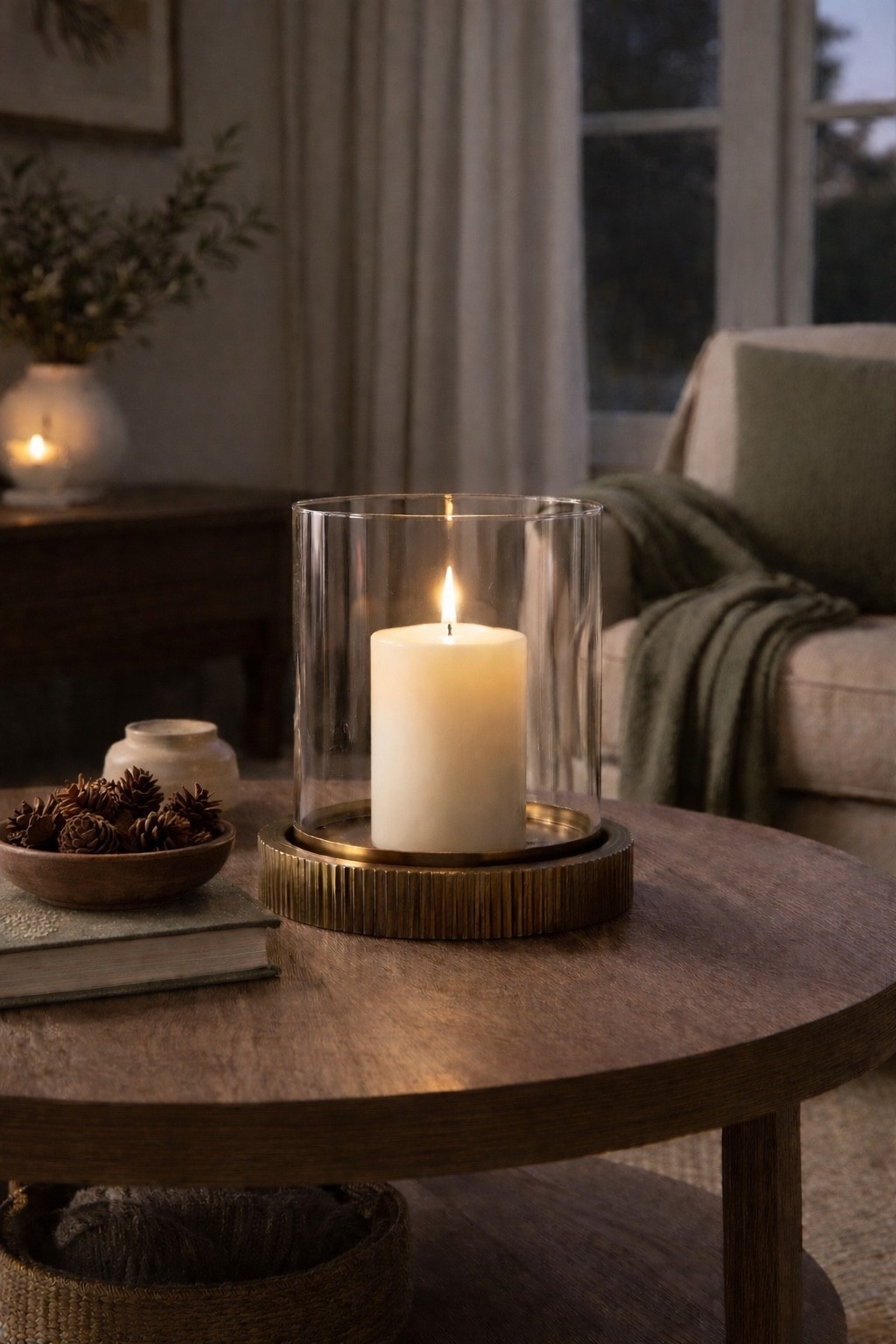 This is the statement piece your coffee table needs🤍

The scale on this one is what makes it. Oversized glass, weighty ribbed brass base, and it anchors a coffee table without needing anything else. We love a piece that feels collected and expensive on its own. Linked.

#LTKHome