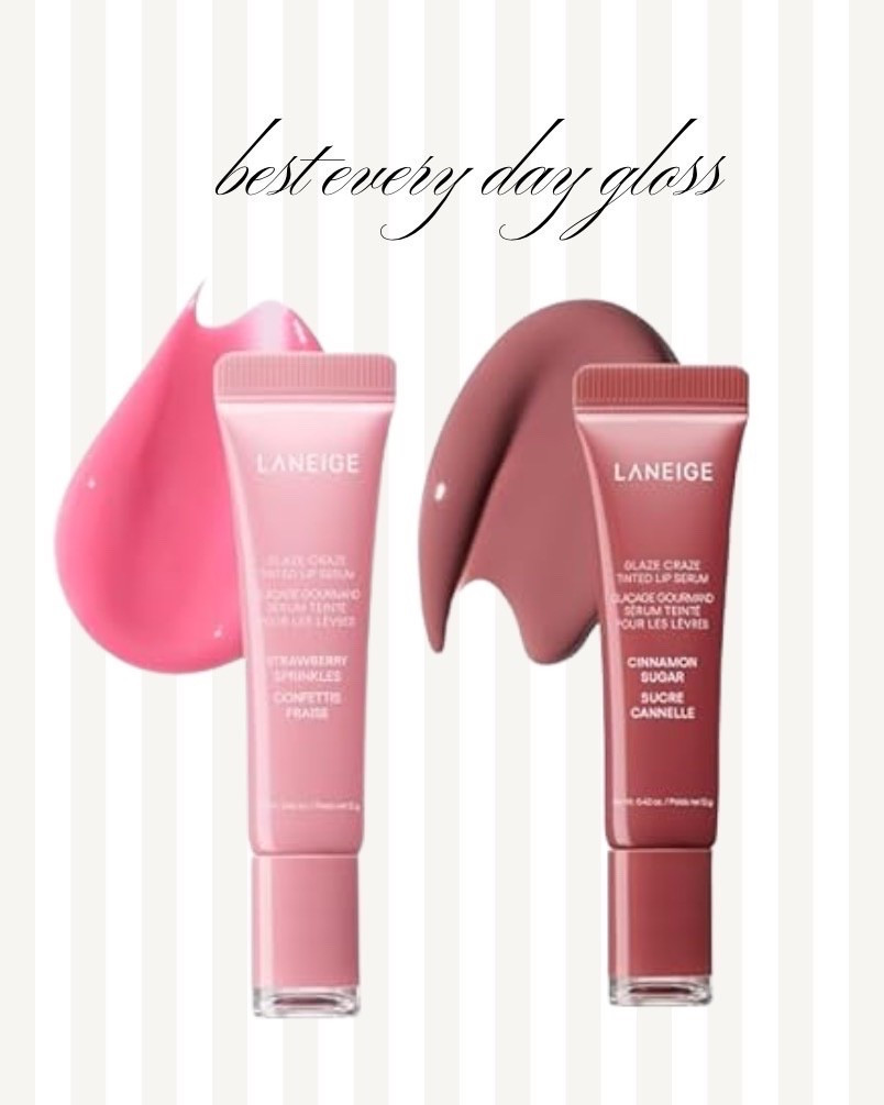 The best everyday gloss- strawberry pink & cinnamon sugar!!!

#LTKSaleAlert #LTKFindsUnder50 #LTKBeauty