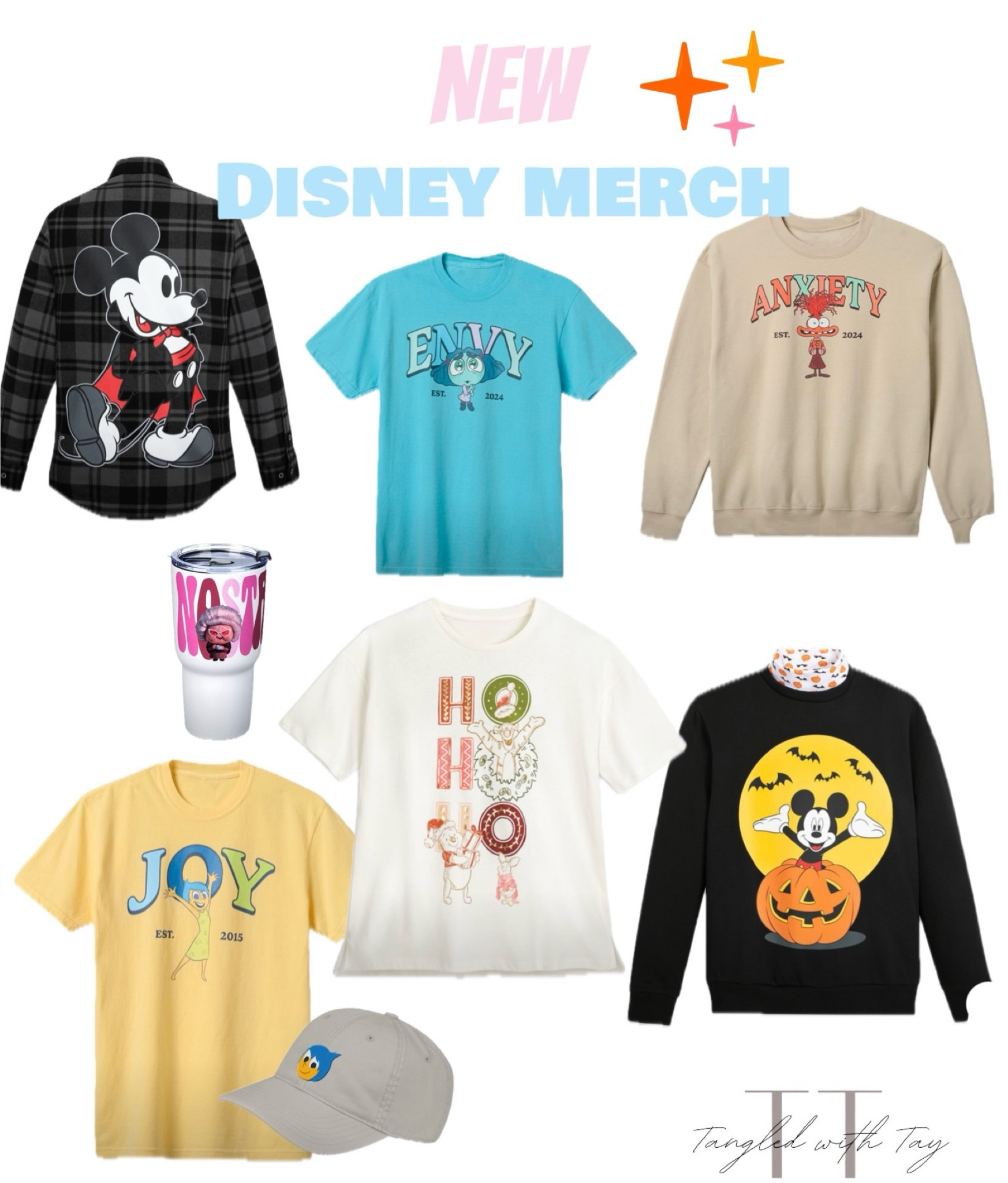 New Disney merch! So many new inside out 2 things. They have stuff for all the characters. 

#LTKStyleTip #LTKFindsUnder50 #LTKFamily