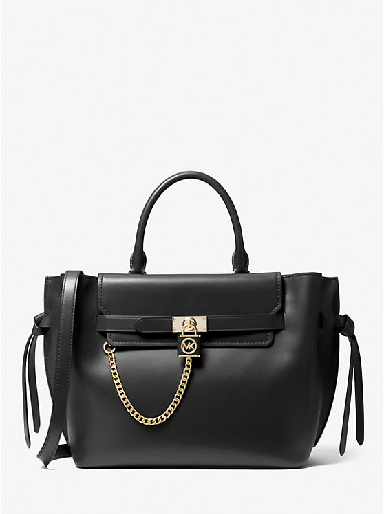 Hamilton Legacy Large Leather Belted Satchel | Michael Kors CA