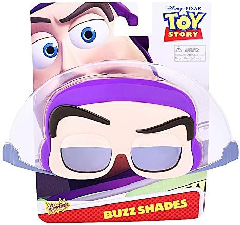 Costume Sunglasses Toy Story Buzz Light Year Sun-Staches Party Favors UV400, Purple | Amazon (US)
