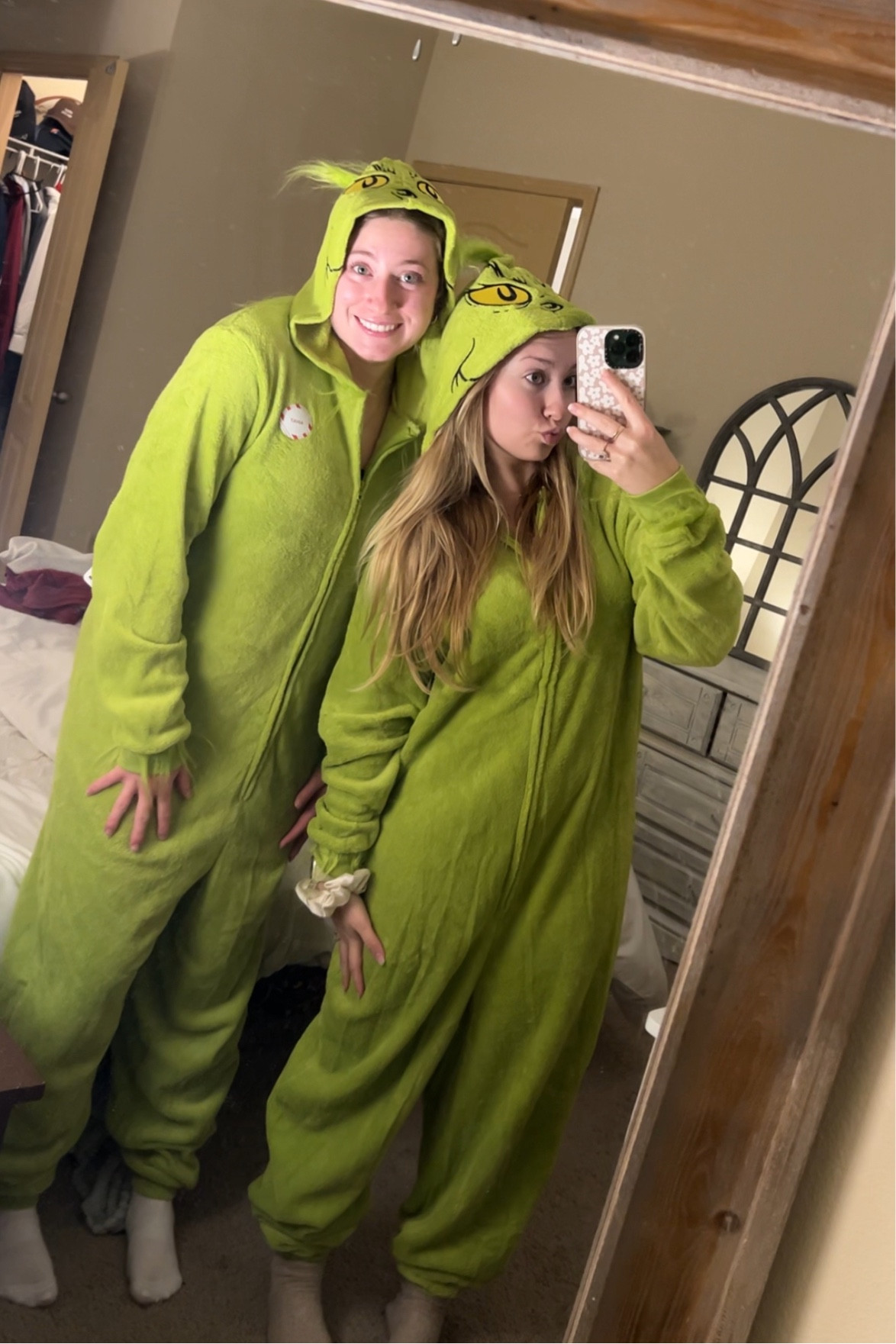 Grinch onesie! 

#LTKSeasonal #LTKHoliday #LTKGiftGuide