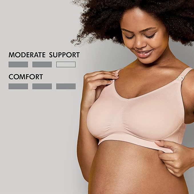 Medela Keep Cool, Seamless Maternity & Nursing Bras, Breathing Zones, Soft Touch Fabric and Adapt... | Amazon (US)