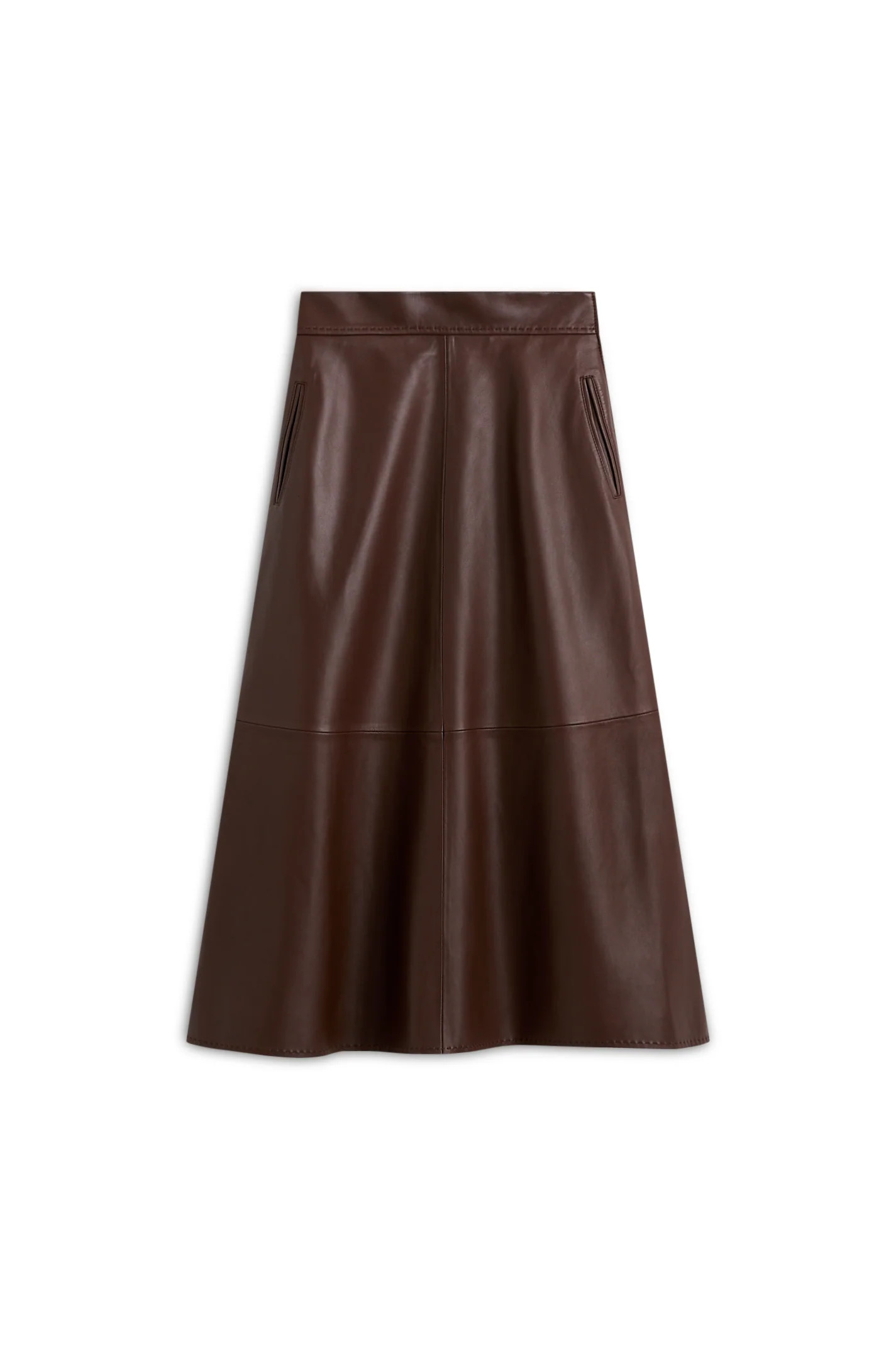 LEATHER LONG SKIRT - SPICE - Scanlan Theodore | Scanlan Theodore AU