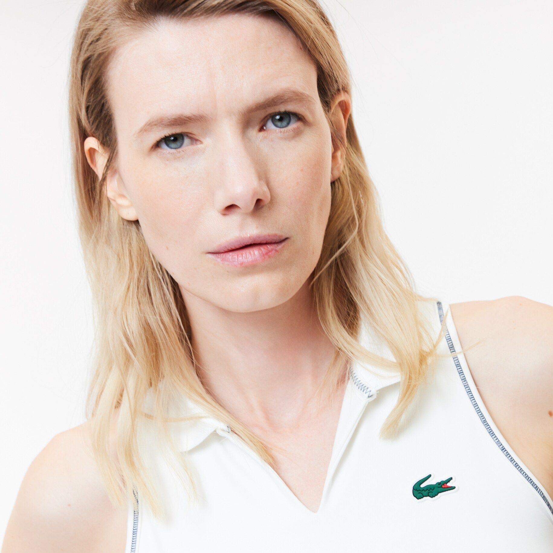 Women's Polo Style Recycled Fiber Sports Bra | Lacoste (US)