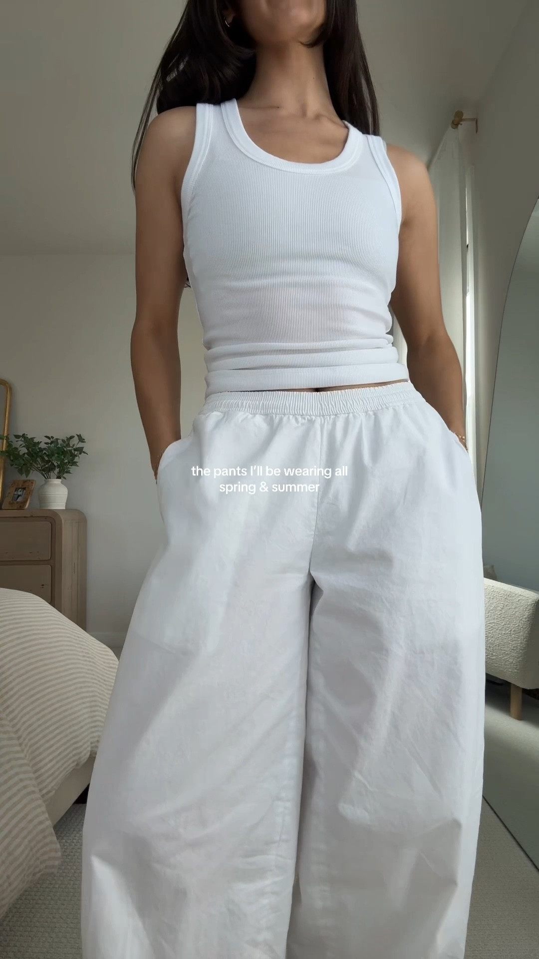 the perfect spring basics! size XS in pants & tank!,