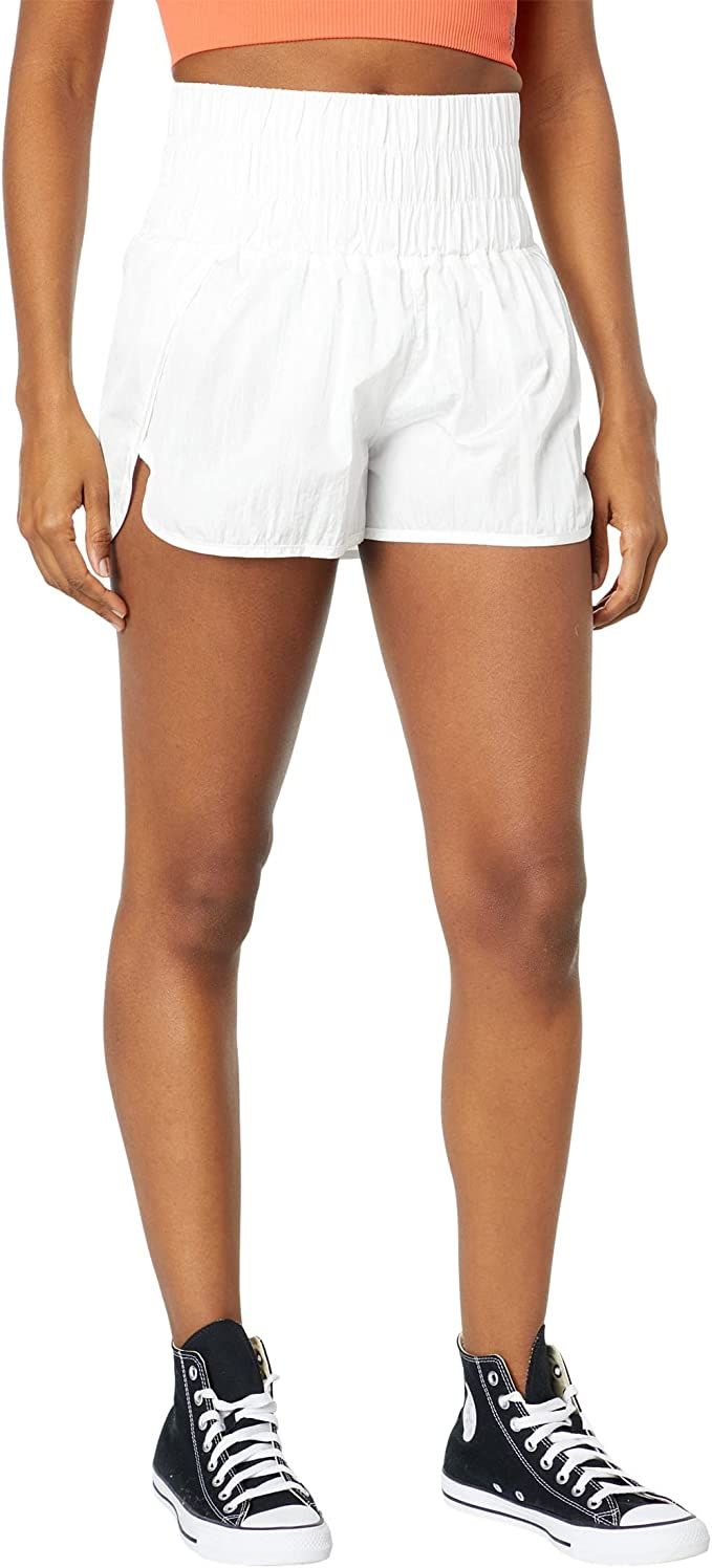 Free People The Way Home Shorts White SM (Women's 4-6) | Amazon (US)