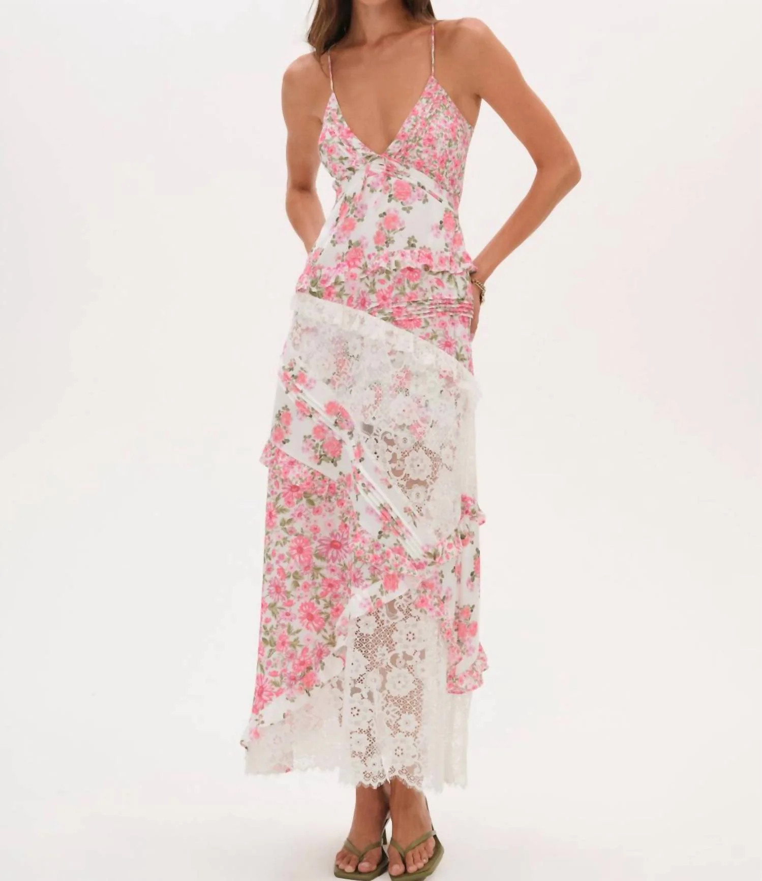 Women's Rosalyn Maxi Dress In Pink | Shop Simon