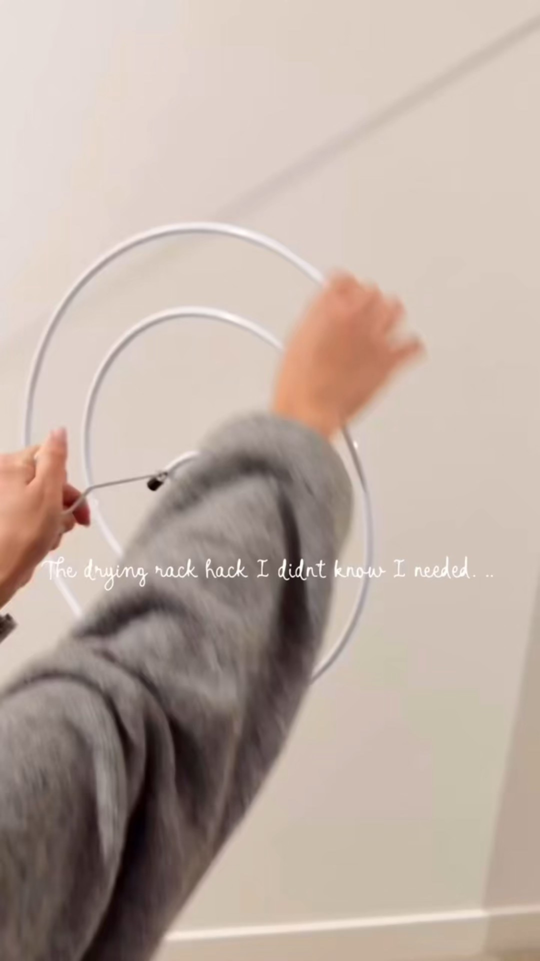 This little spiral drying rack is my new laundry secret…  it saves space, dries blankets so fast, and keeps everything neat instead of draped all over the house. A tiny upgrade that makes life feel so much easier. 

SHOP : https://amzn.markable.ai/FzPMxtPV

#LaundryHack #HomeOrganization #CaseyWiegand

#LTKHome #LTKmorningroutine #LTKdayinmylife