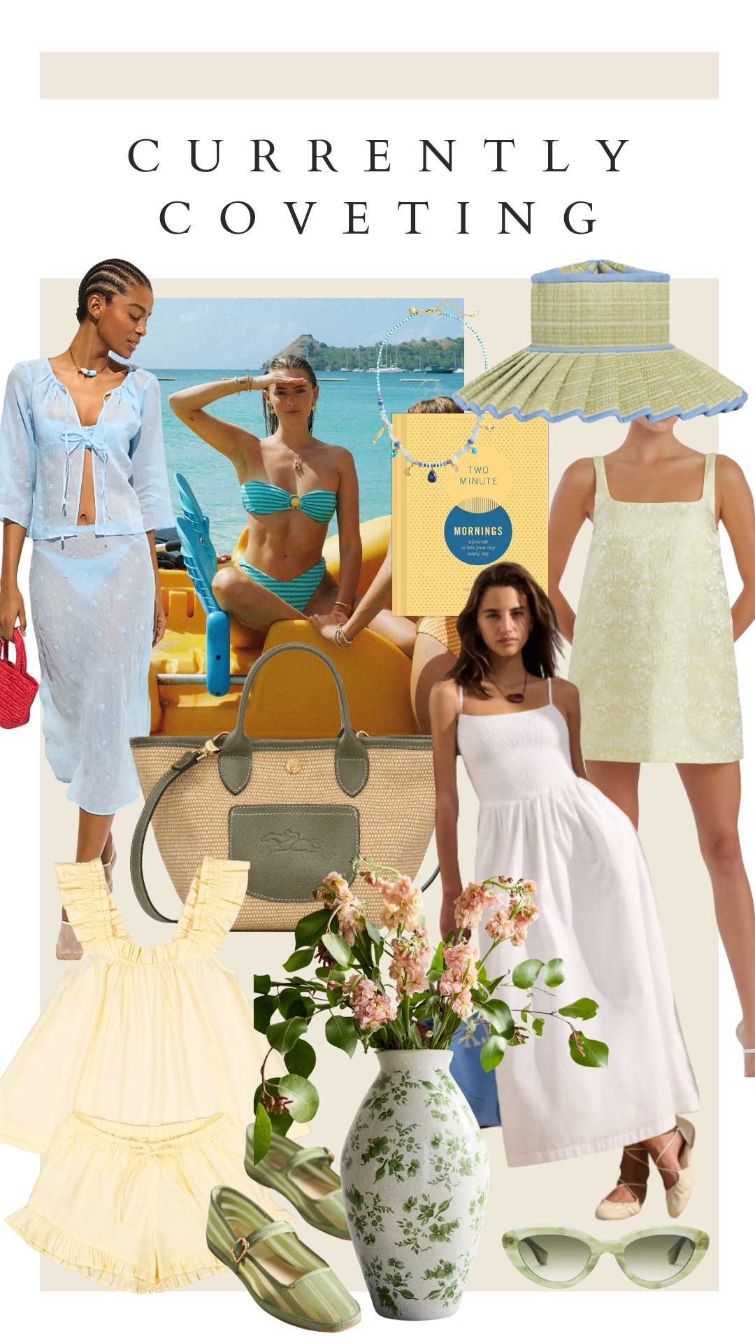 Currently Coveting for summer 2025 🧜🏻‍♀️ #fashionover30 

#LTKTravel #LTKHome #LTKSeasonal