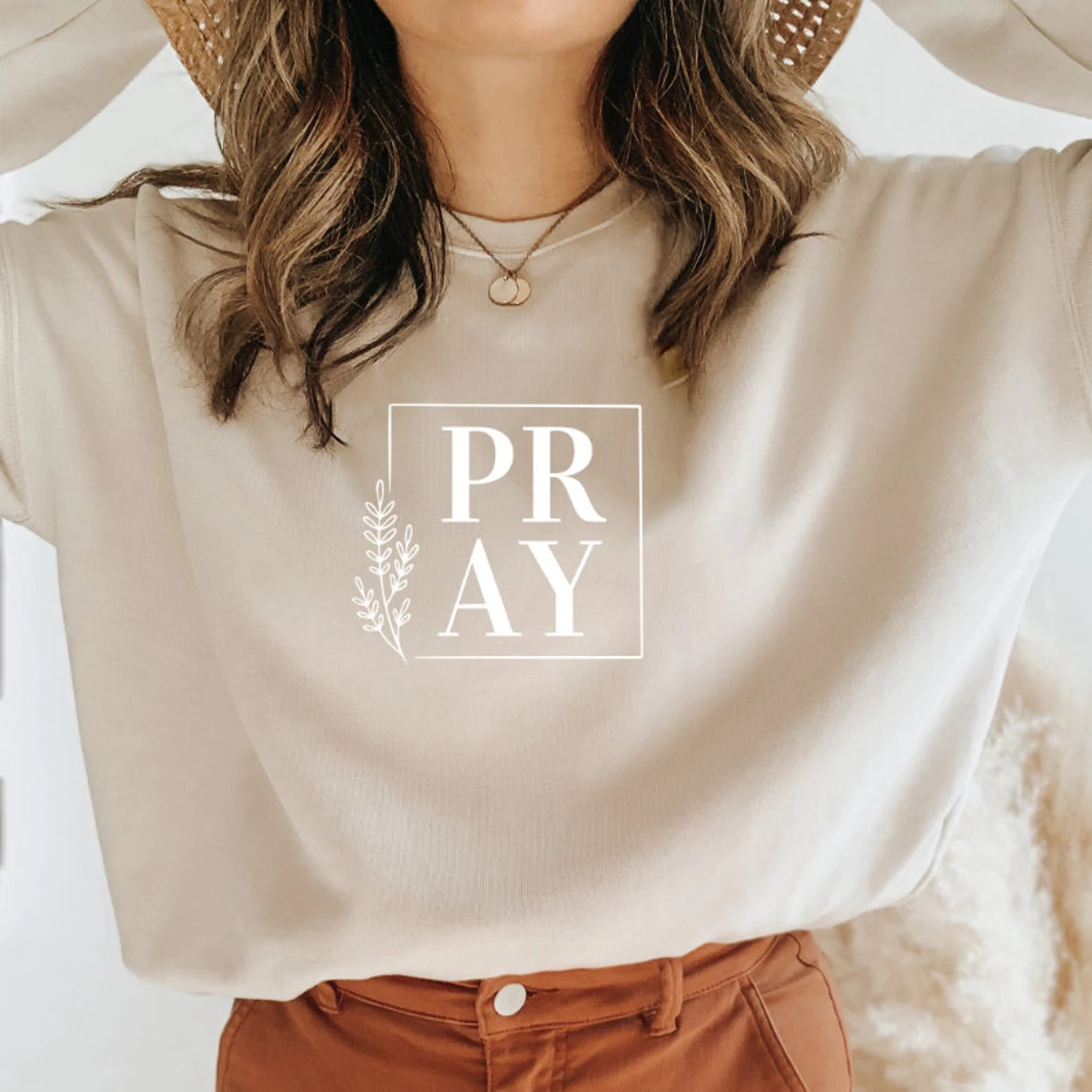 Pray Sweatshirt Christian Sweatshirt Bible Verse Shirt | Etsy | Etsy (US)