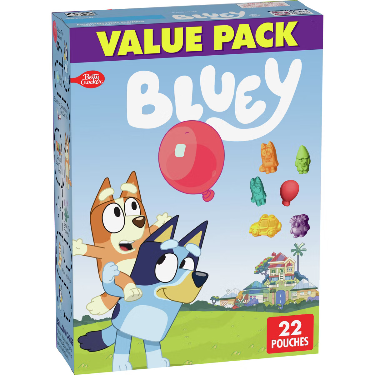 Betty Crocker Bluey Fruit Snacks - 17.6oz/22ct | Target